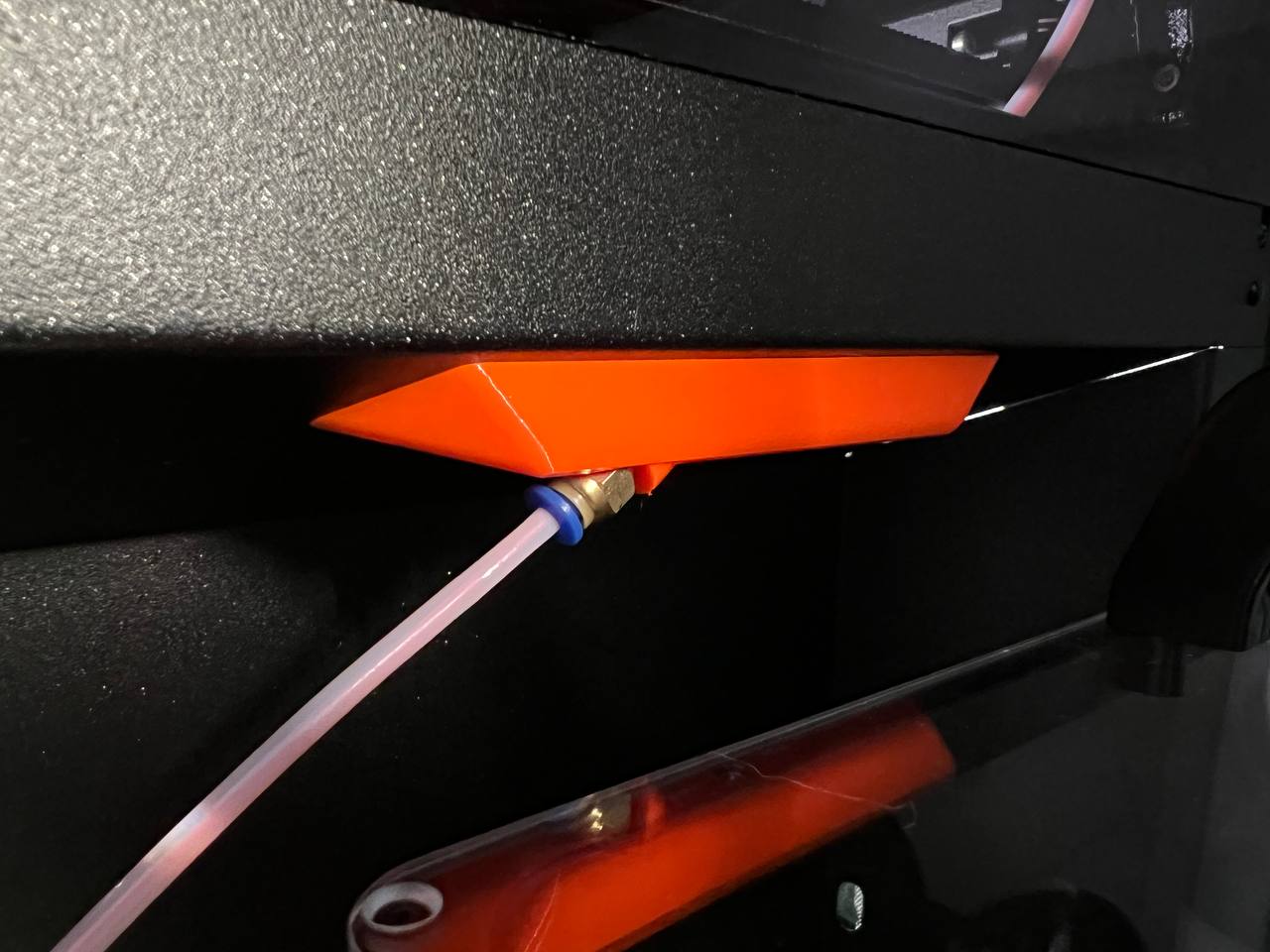 Core One PTFE Bowden Tube Connector Mod (PC4-M6)