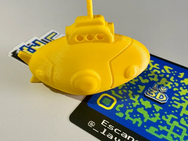 3D submarine test bench