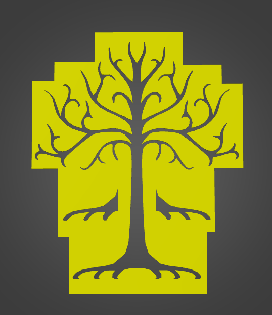 Tree Of Gondor Stencil By Beugemyster Download Free STL Model