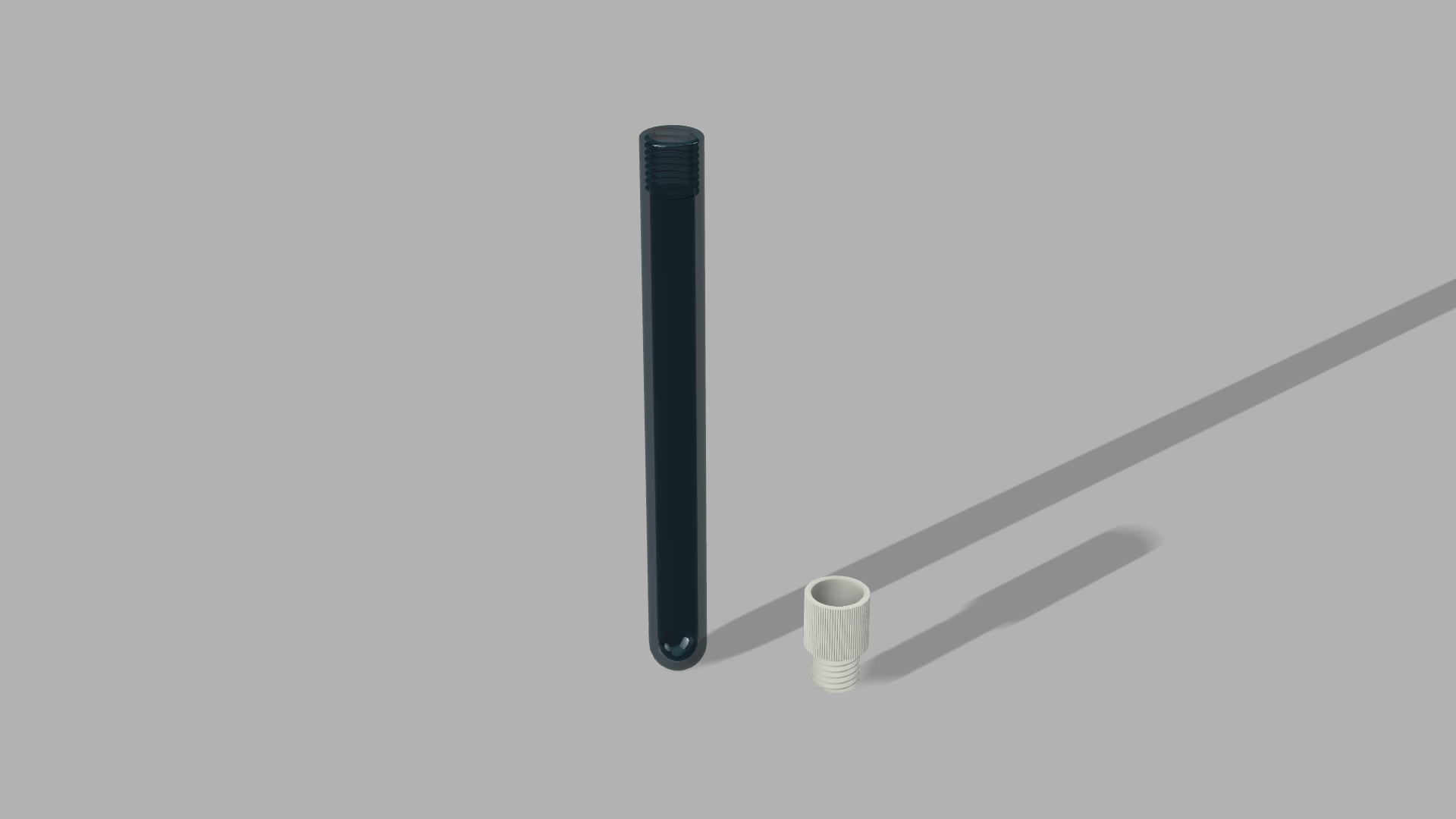Laboratory test glass tube by Hráďa Download free STL model