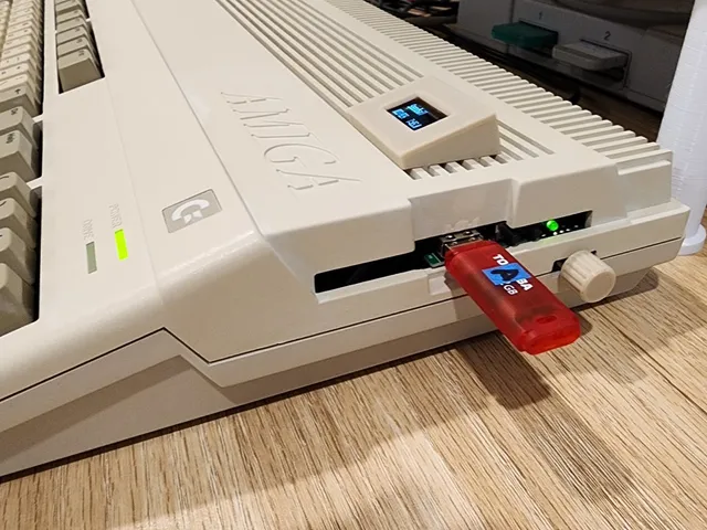 Amiga 500 Gotek bracket