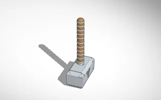 STL file Wall mount for Thor's Hammer 76209 Marvel 🔨・3D printable model to  download・Cults