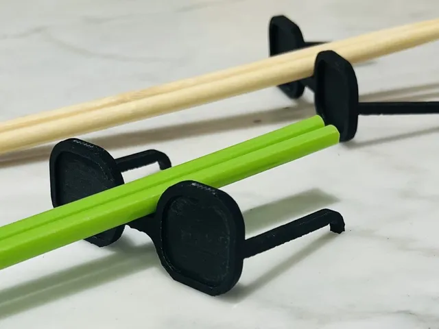 "Cool" Chopstick Holder
