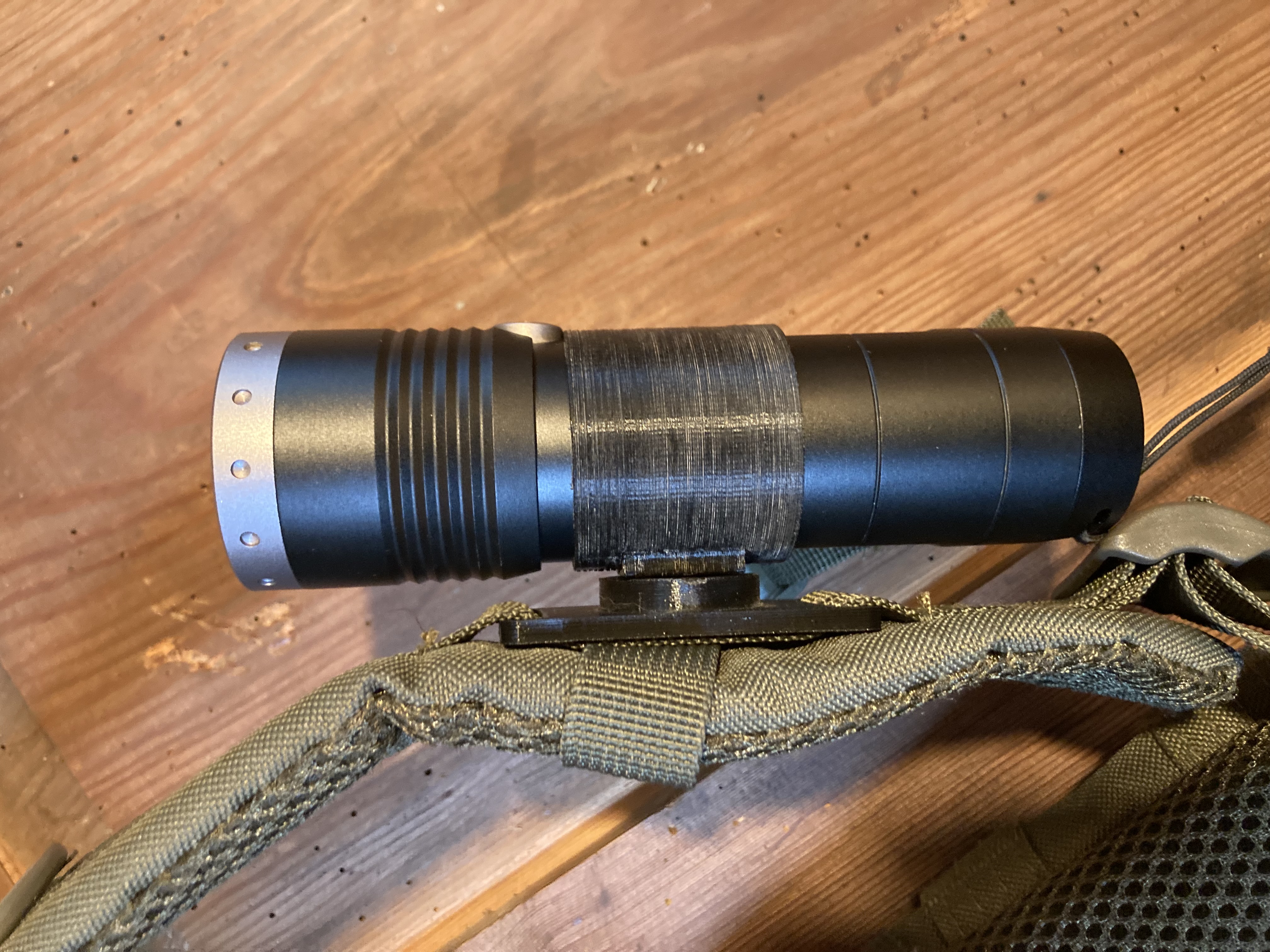 flashlight clip Molle