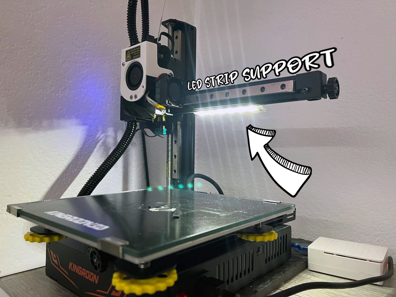 Led support kp3s pro & pro s1 printer