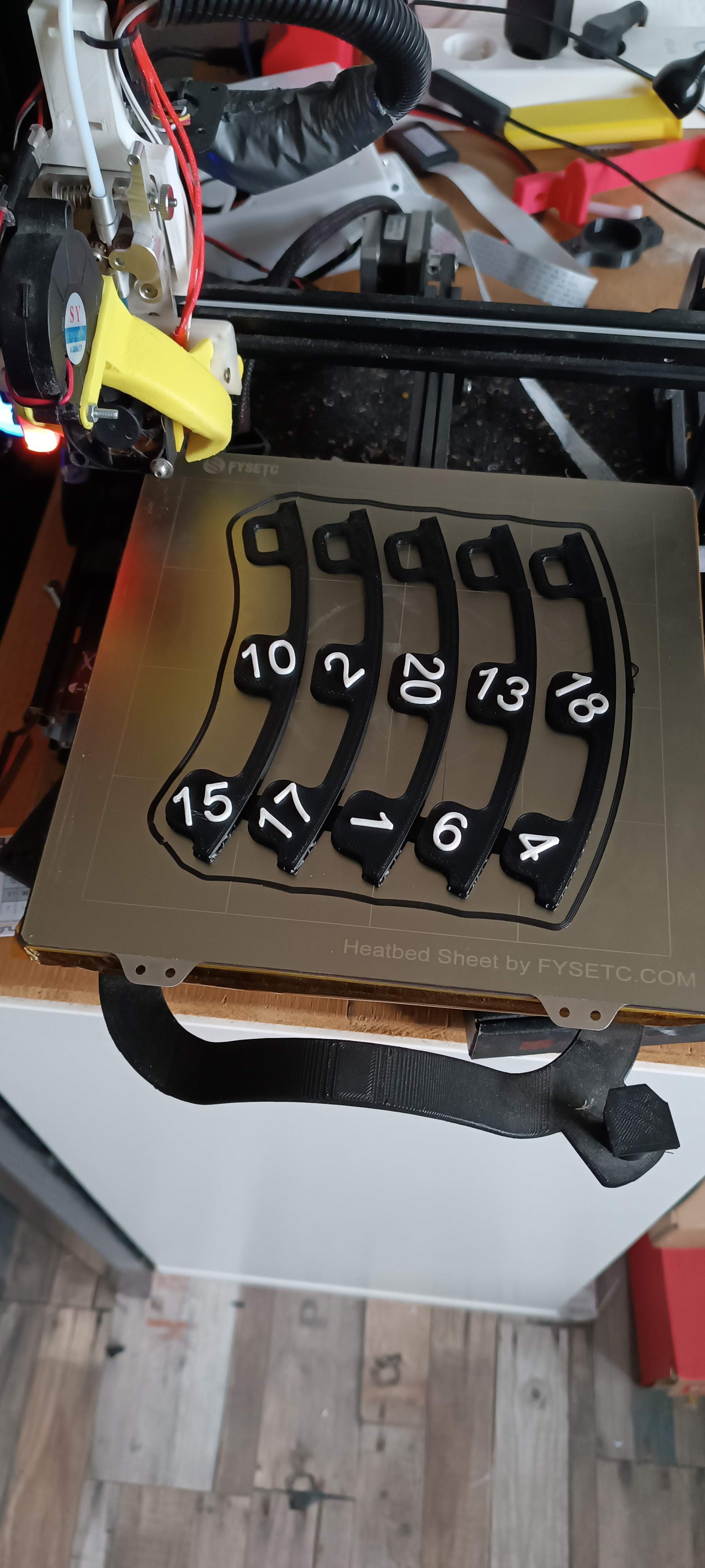 Number Ring Zahlenring Dart by icke_86 Download free STL model