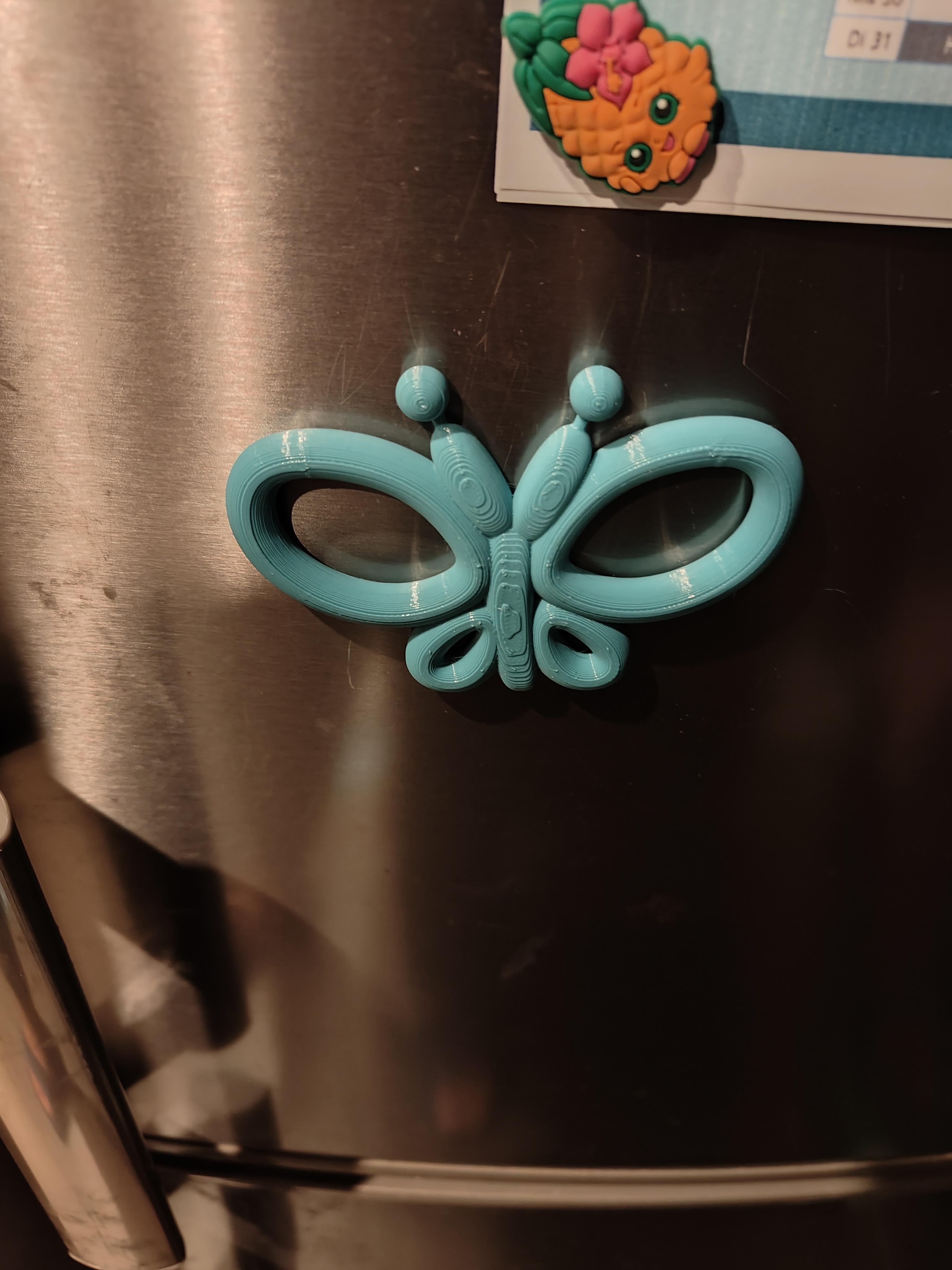 Balloon Butterfly Magnet
