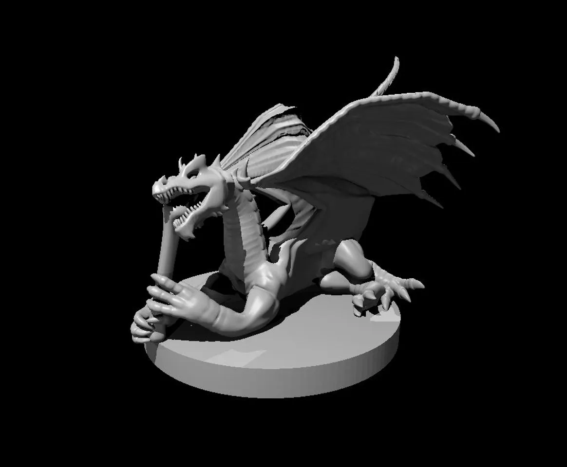 Green Dragon by MZ4250 | Download free STL model | Printables.com