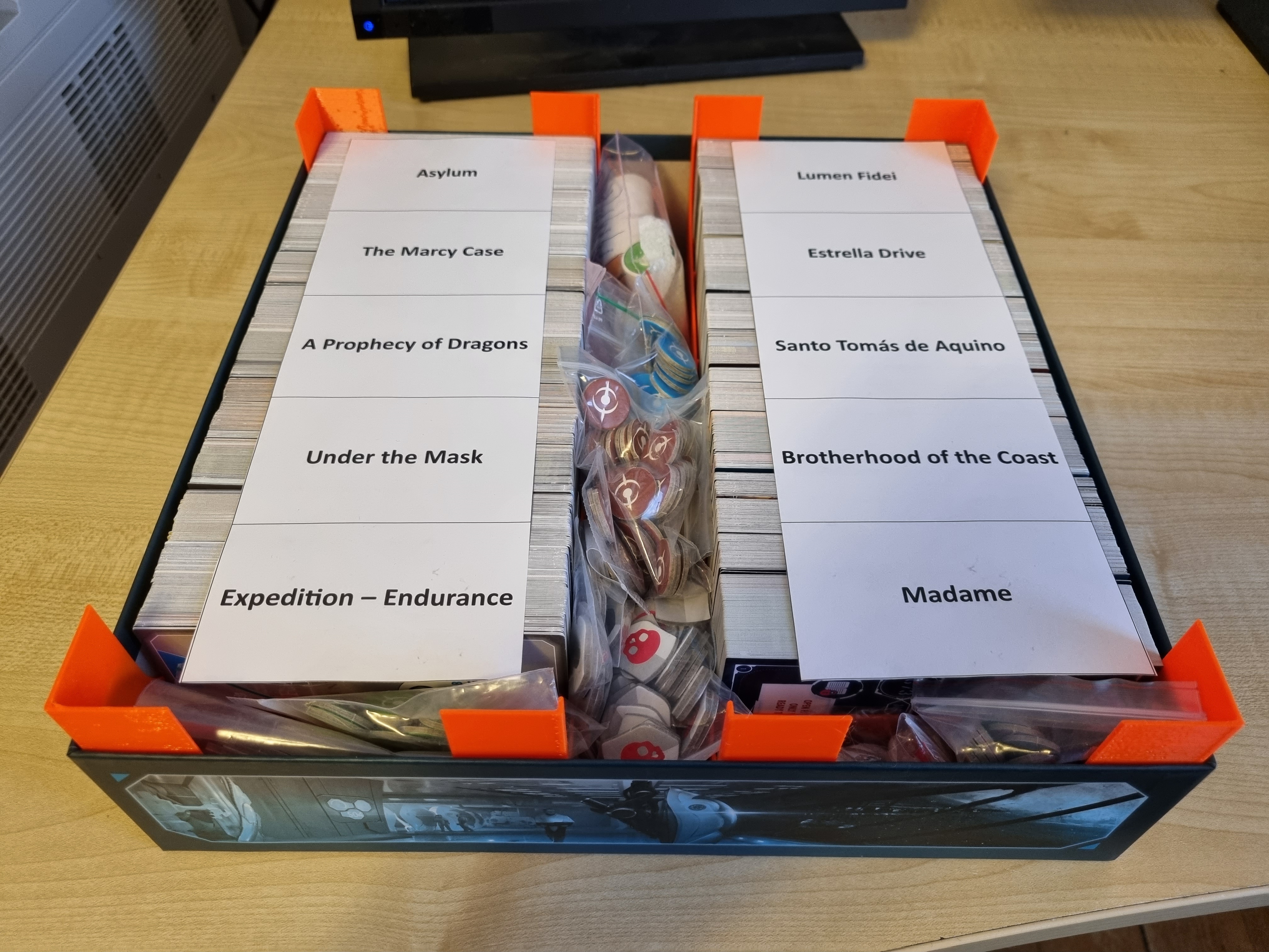 Time Stories card organiser