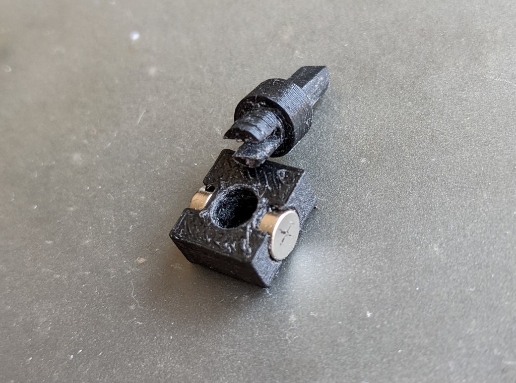 Thrustmaster T16000M yaw axis hall effect sensor mod / pot replacement