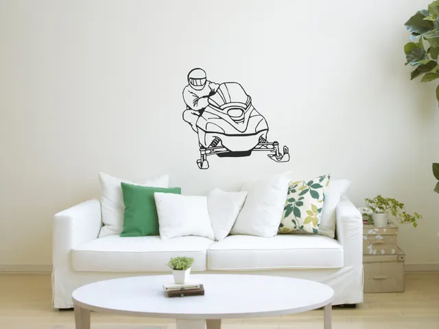 Yamaha 700 Snowmobile - Wall Art Decor