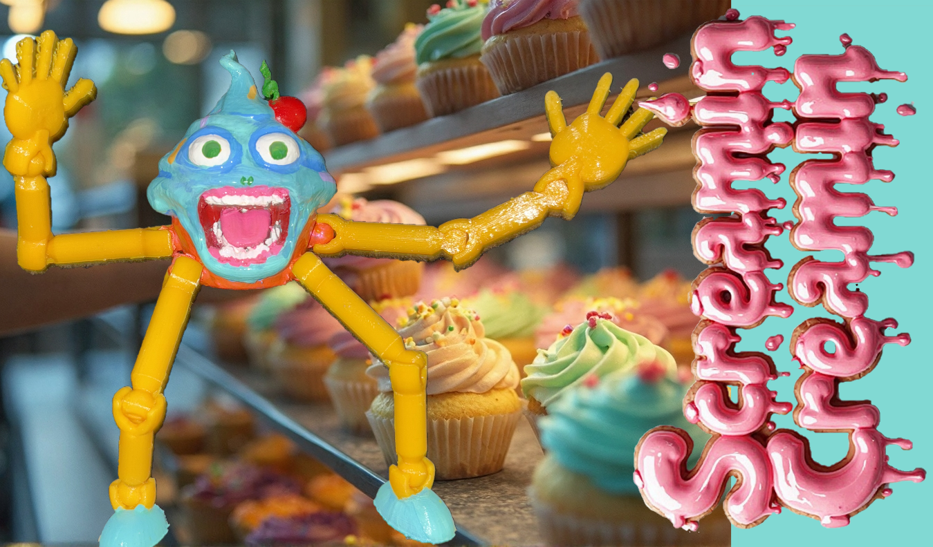 Screamin Creamin the Original Cupcake Monster