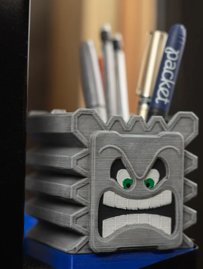 Gridfinity Thwomp Storage Bin