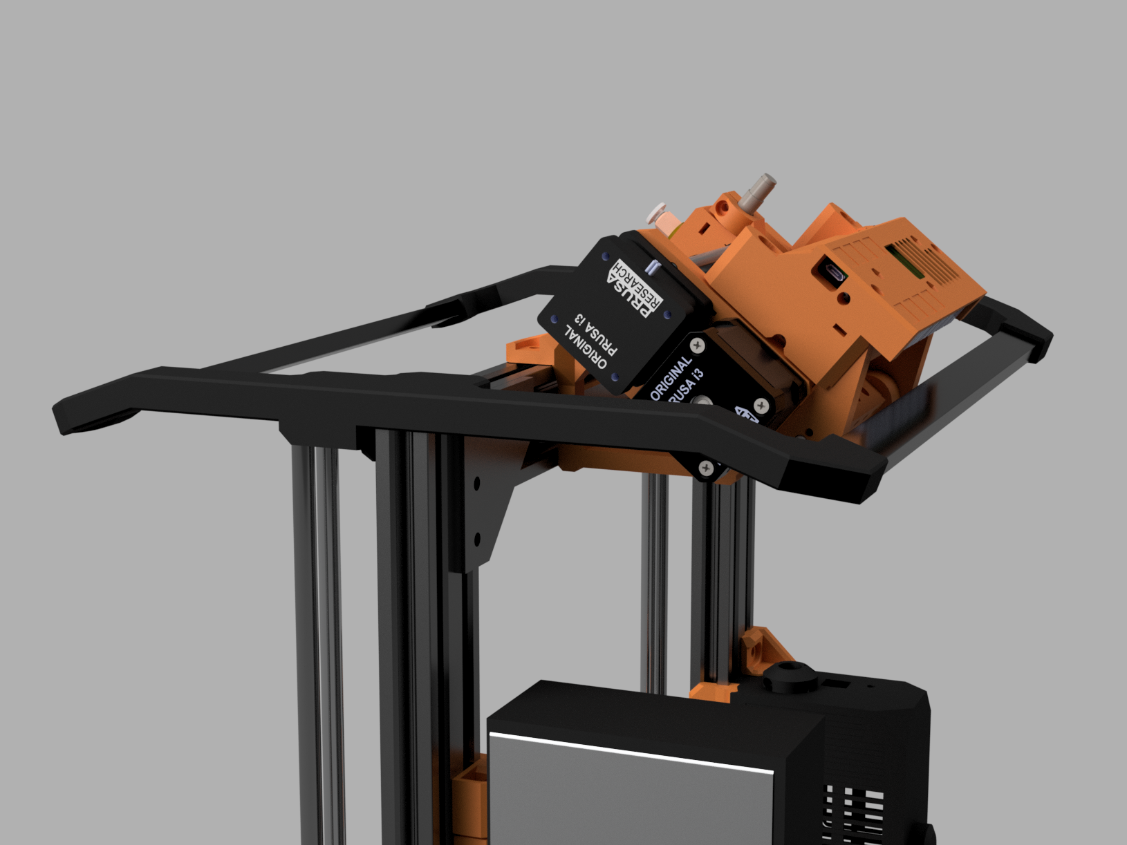 Bear Upgrade LED Light Bar Prusa i3 MK2/MK3 by In3DSpace | Download free STL model | Printables.com