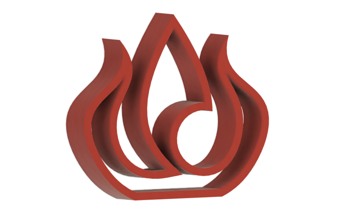 Fire Nation Chopstick Holder
