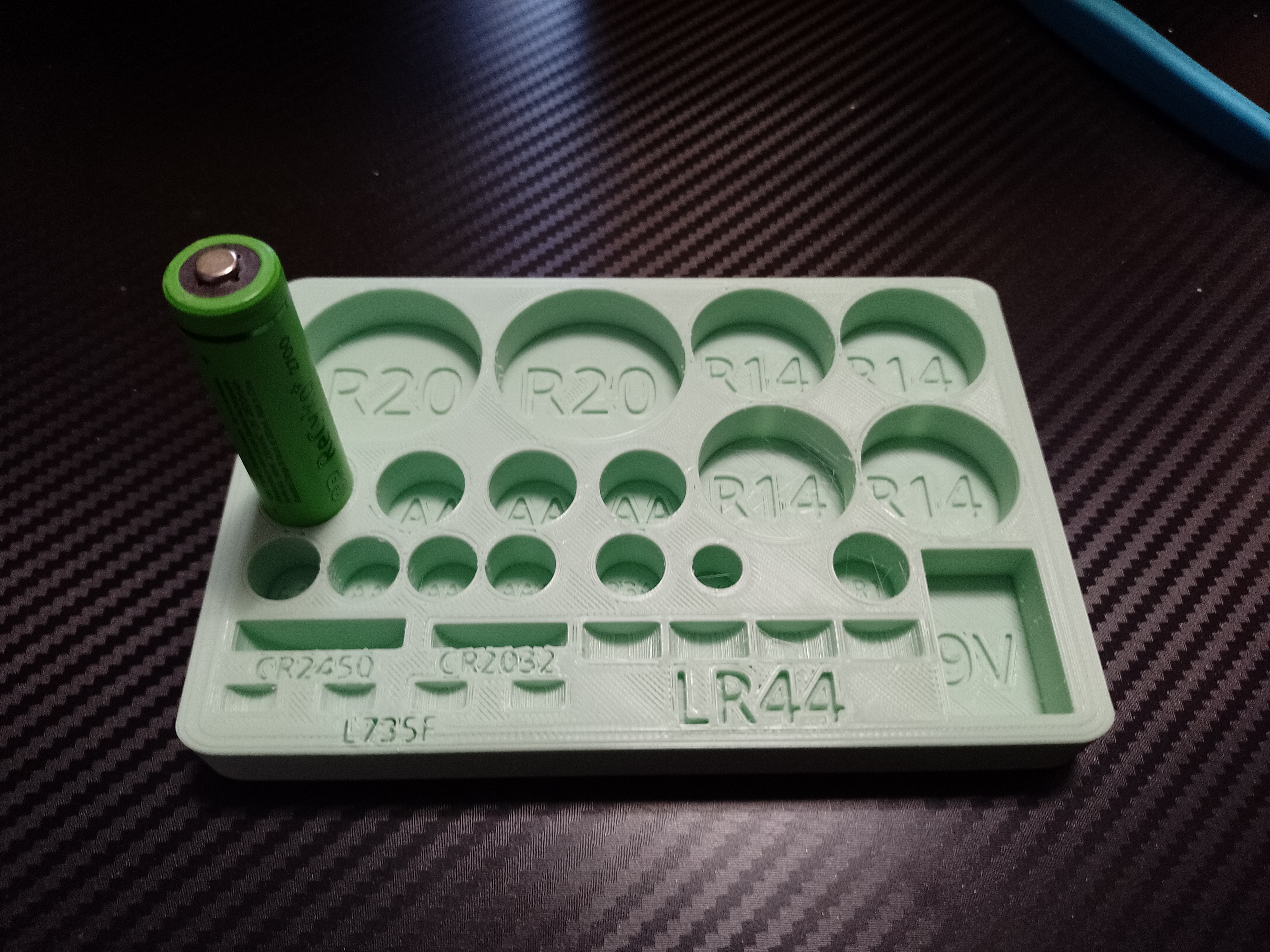 Testbench Battery Tray