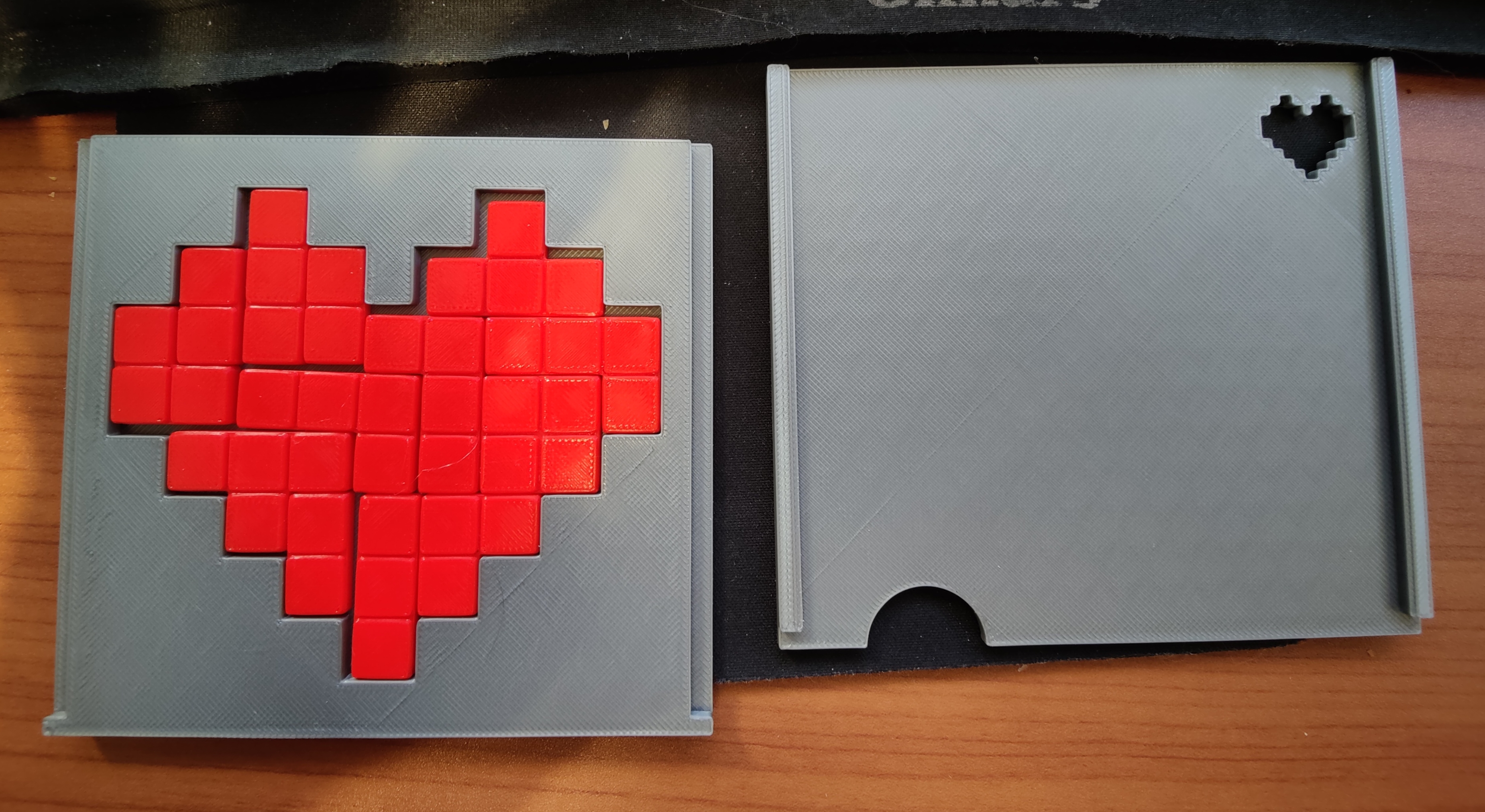 Improved Tetris Heart Puzzle Box