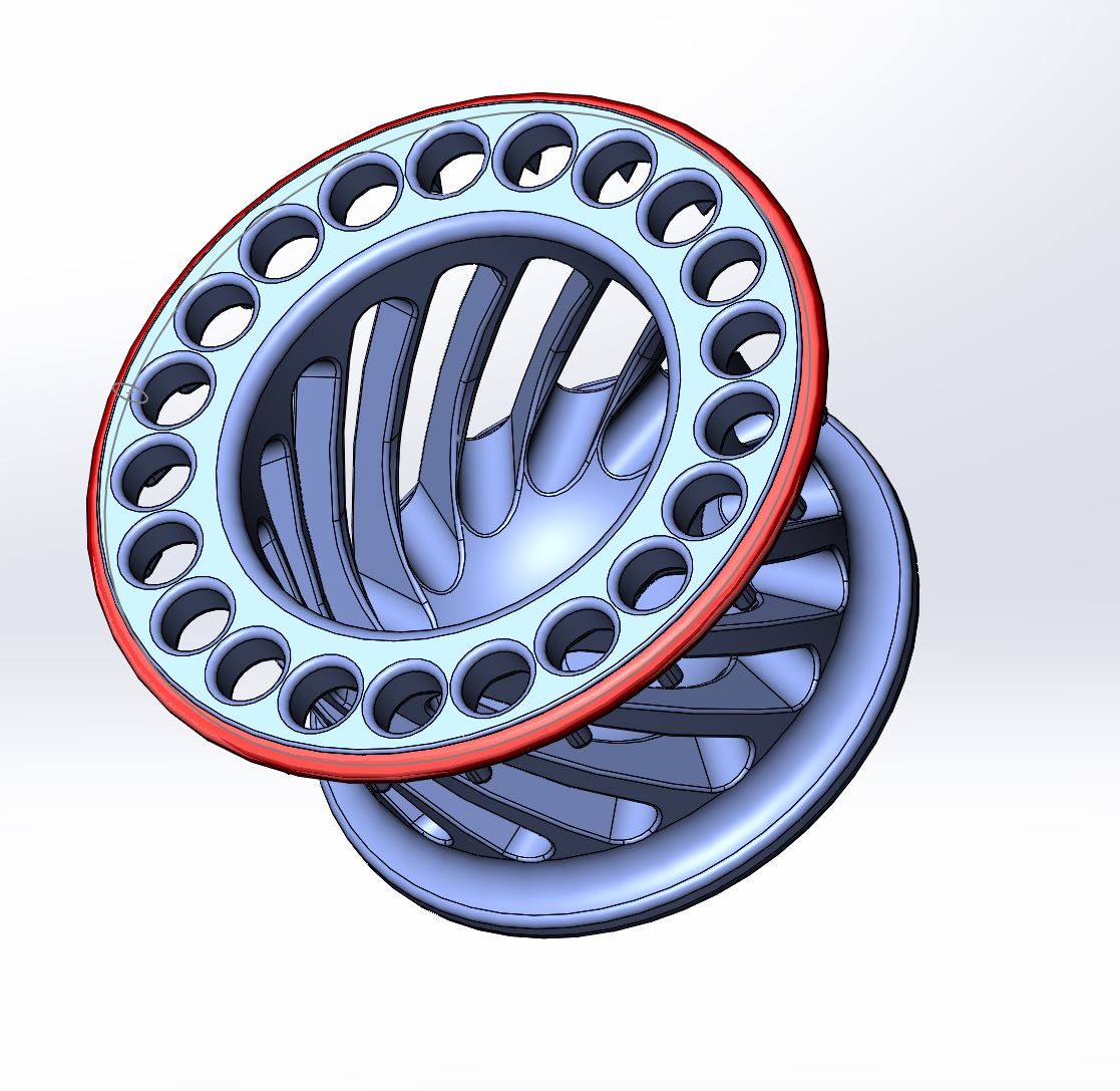 Bathtub drain filter by Renba Download free STL model