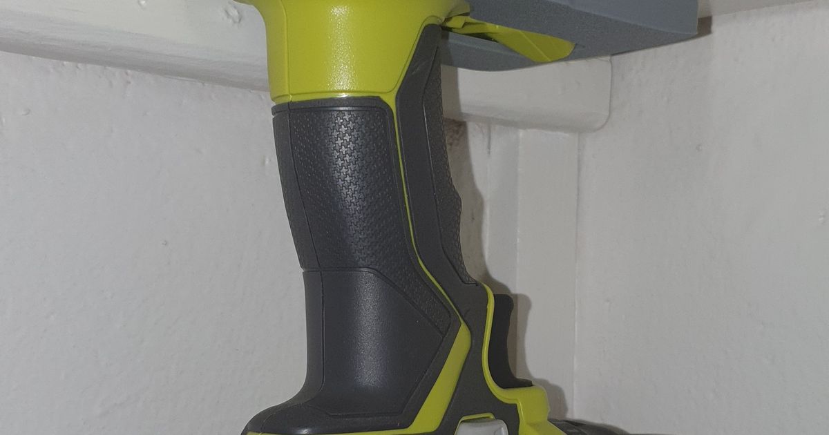 Hanger for Ryobi drill/electric screwdriver (R18DD3115S) by Leo