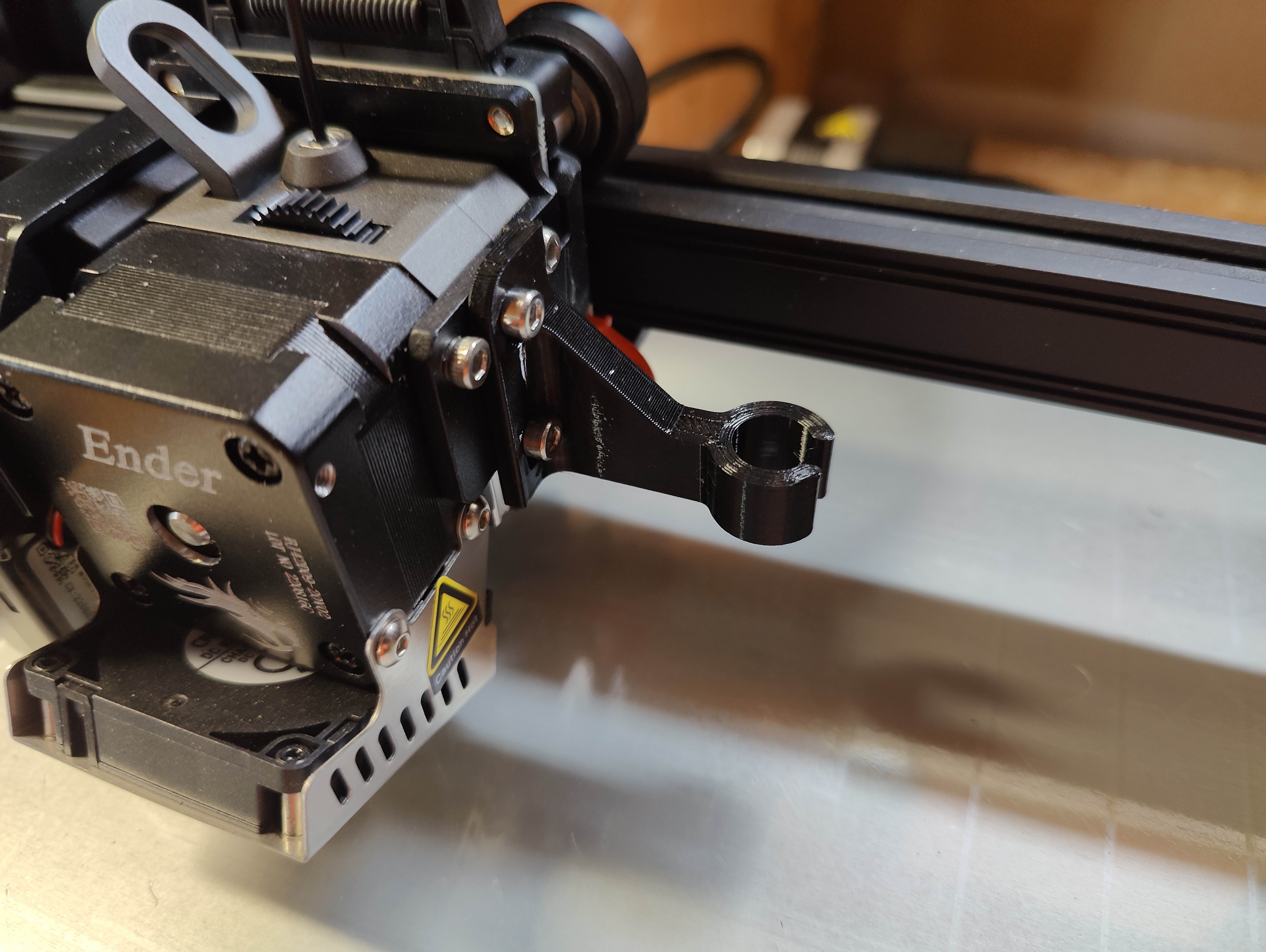 Miniatura 5 do modelo 3D Sprite Extruder Dial Indicator Mount