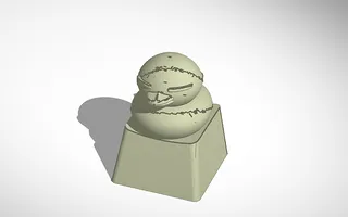 Creeper MX-Style Keycap by TheYellowDuck | Download free STL model ...