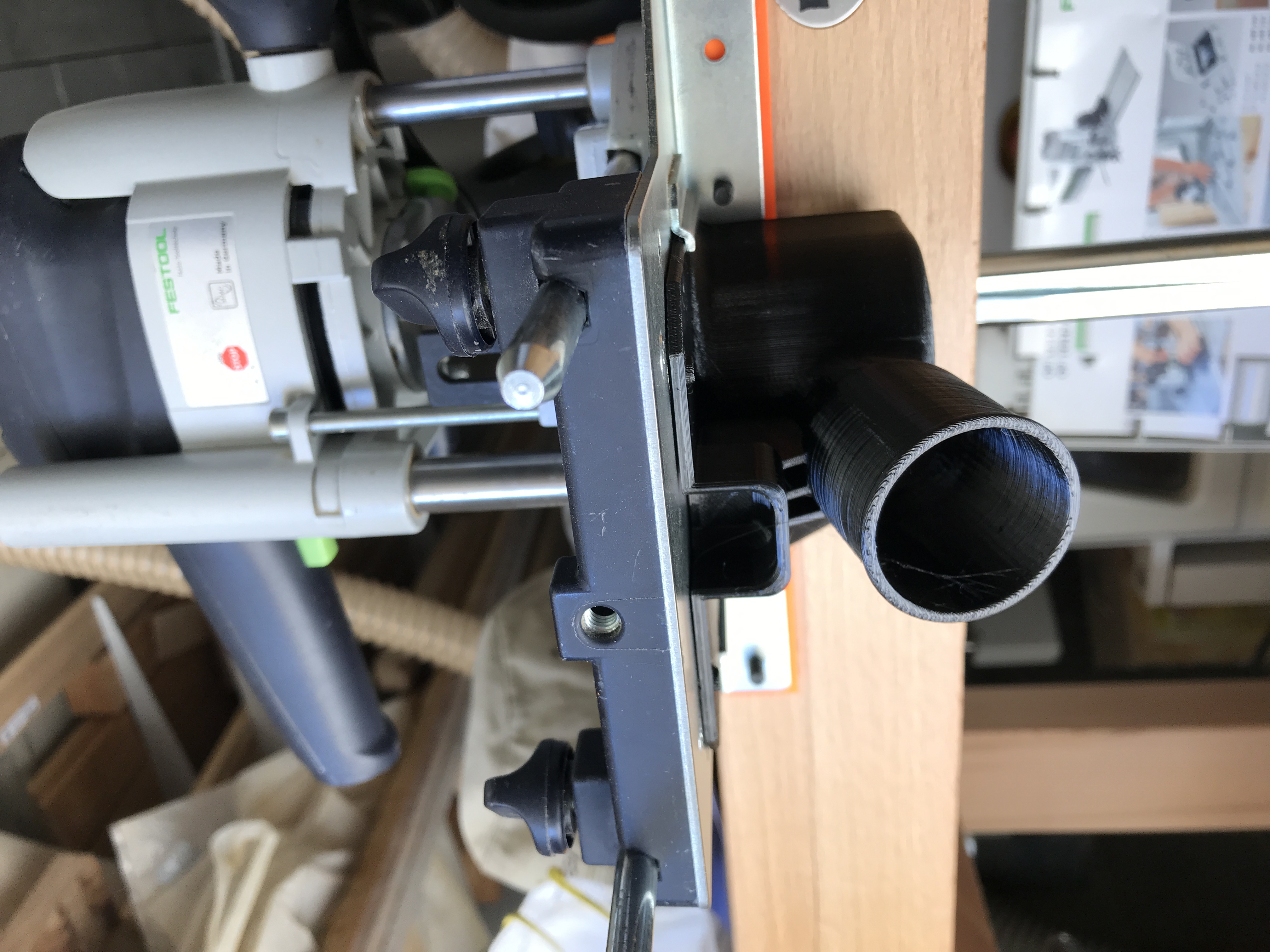 FESTOOL OF1010 vacuum connection