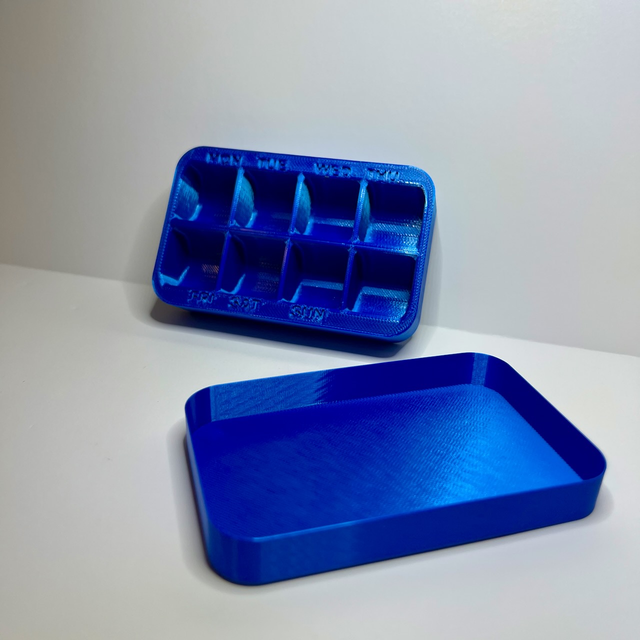 Seven day pill box by jake download free stl model printables
