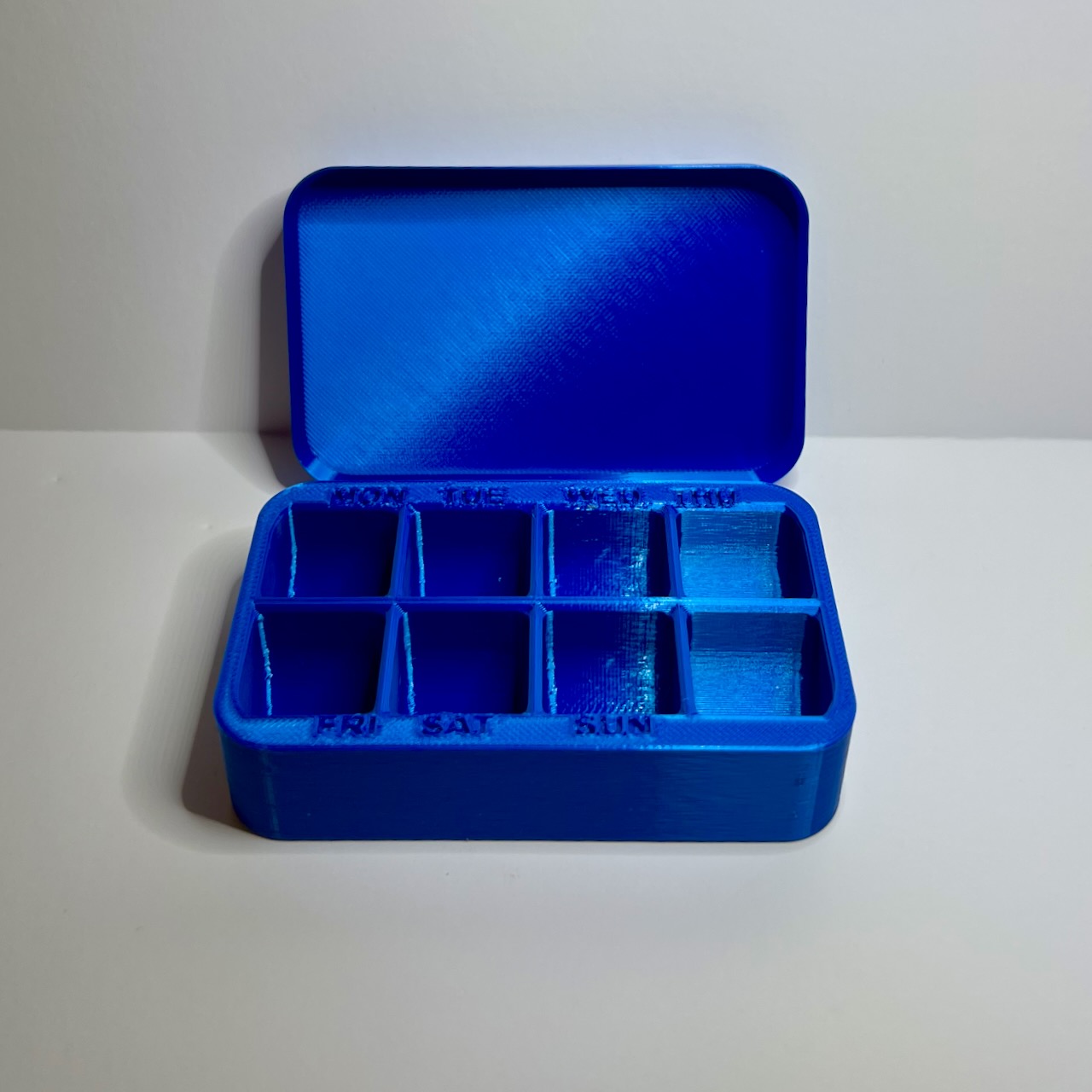 Seven day pill box by jake download free stl model printables