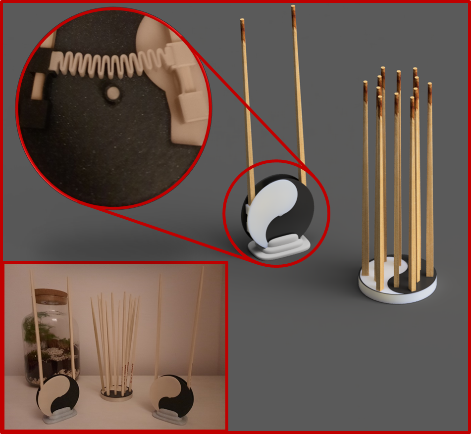 Chopstick helper and holder set