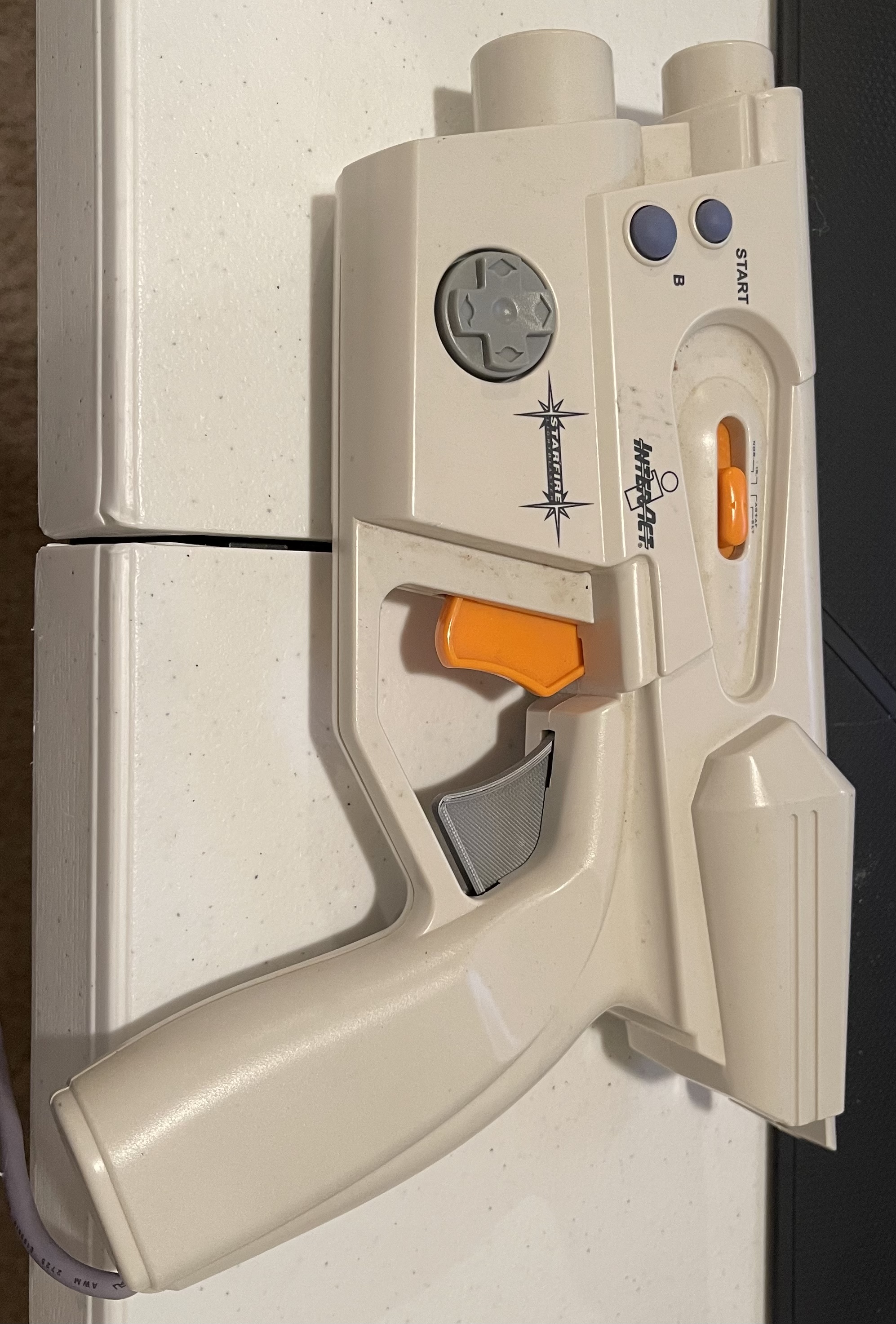 Dreamcast Interact Lightgun Trigger by McNutts Download free STL