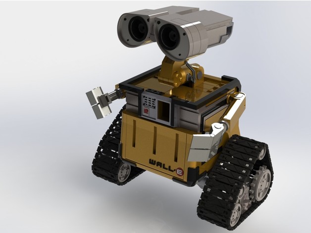 Miniatura 4 do modelo 3D WALL-E