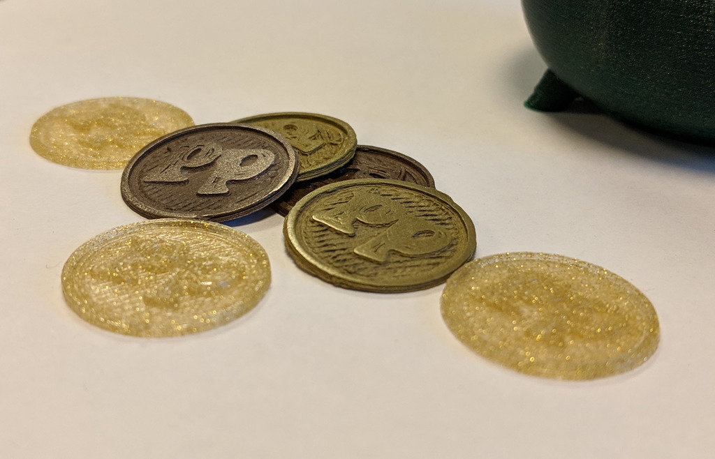 Proto-Pasta Coin by Protopasta | Download free STL model | Printables.com
