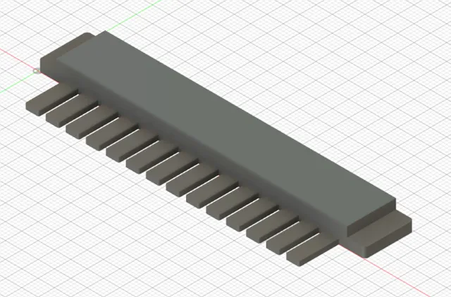 Parametric Agarose Gel Comb