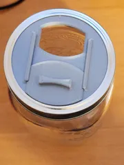 Hygrometer lid for mason jars by Glenn Brockett, Download free STL model