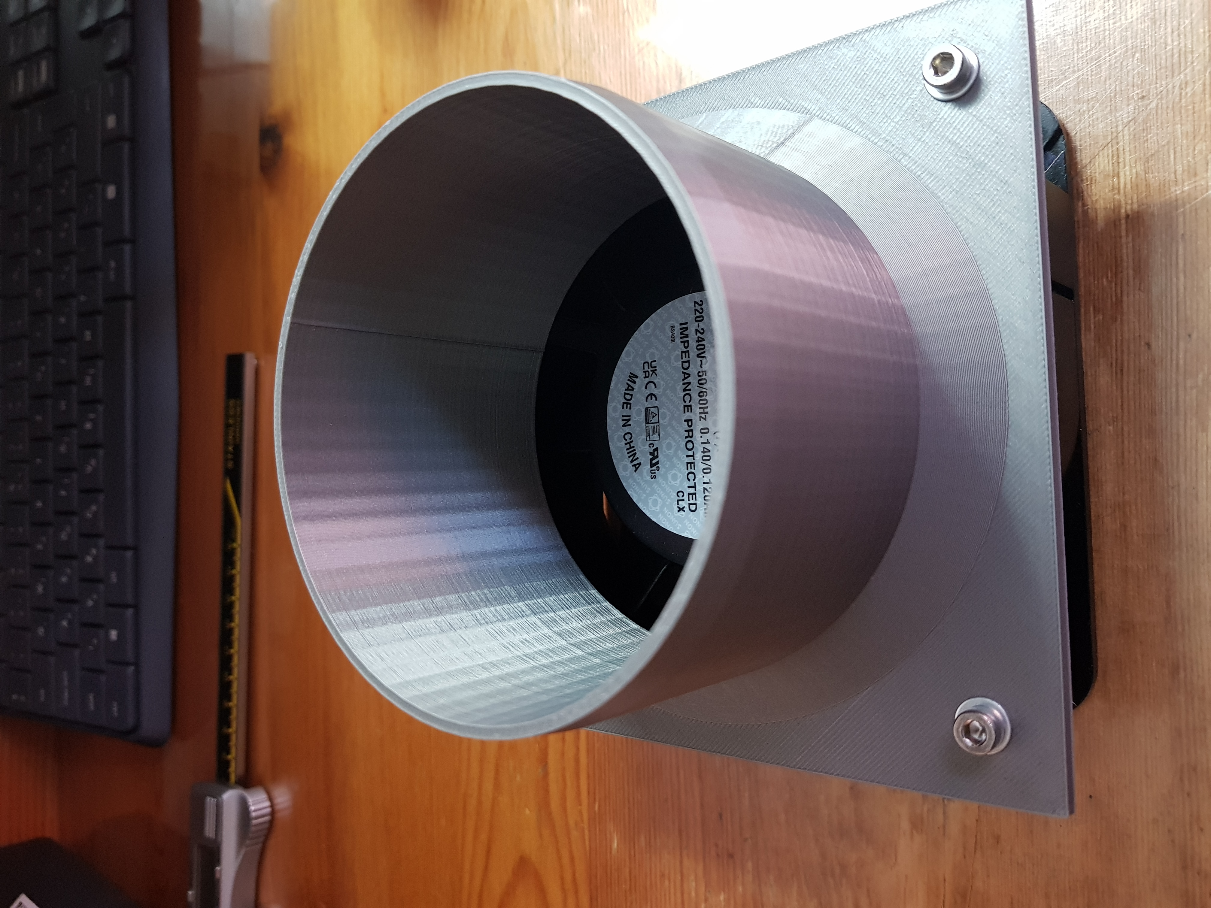 120 mm fan pipe