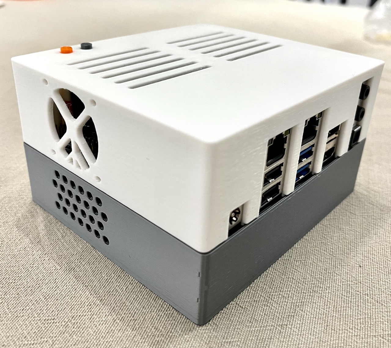 Odroid H3 (H3+) Top Case with Buttons