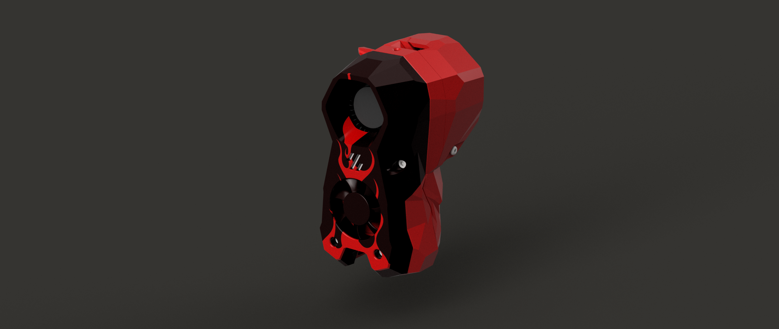 Voron - Stealthburner - Fire Faceplate