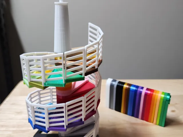 Spiral Staircase Filament Swatch