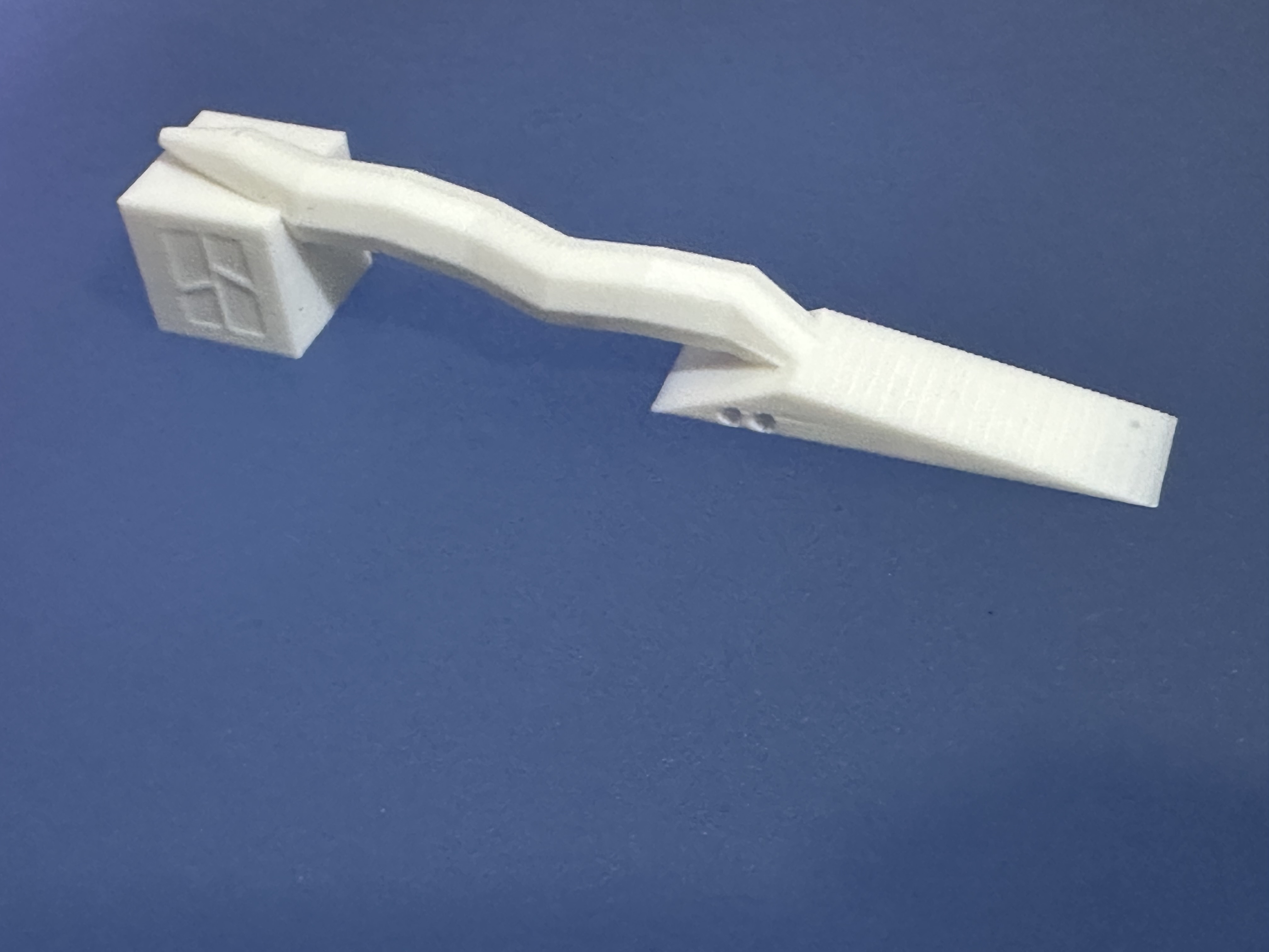 Miniatura 2 do modelo 3D Small quick bed scraper w/stand