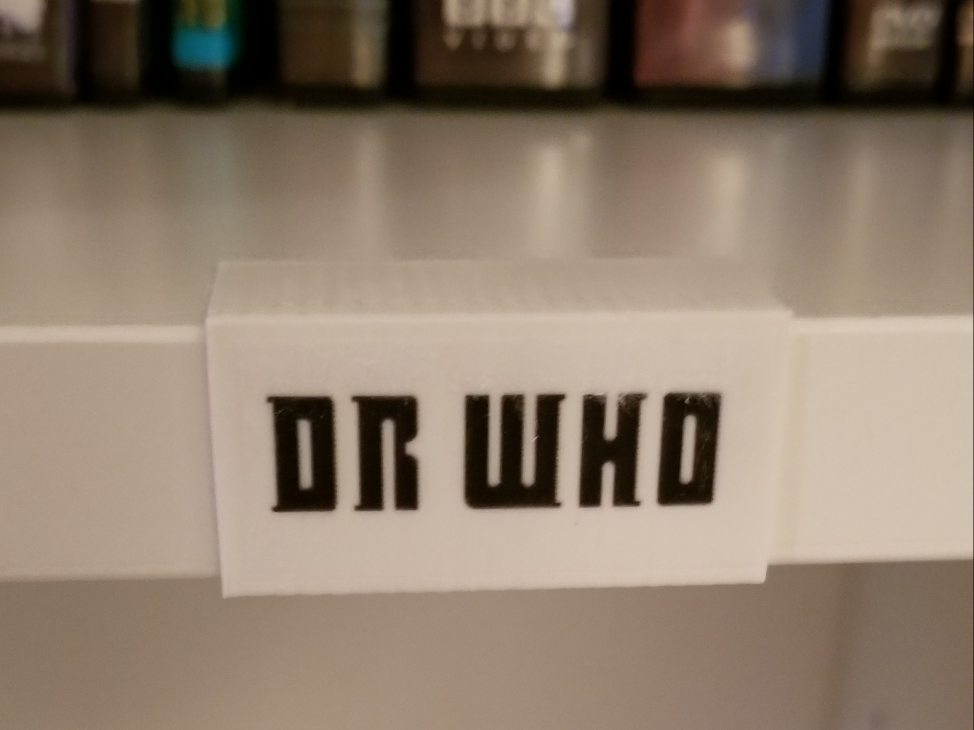 IKEA Billy Shelf Label
