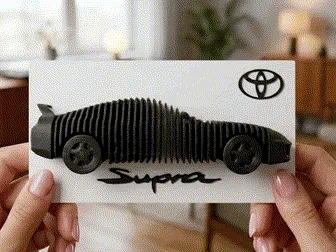 Toyota Supra Layered Model