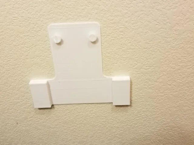 Minifig TP Holder - Wall Adapter