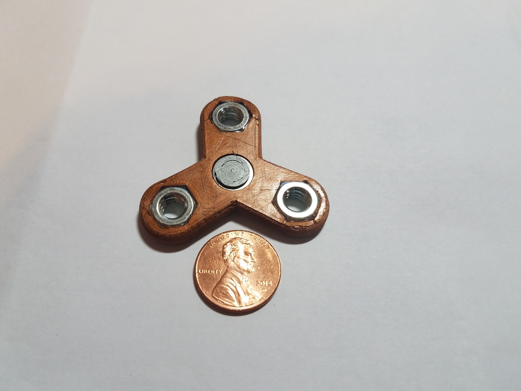 Mini 623 with Nuts Fidget Spinner