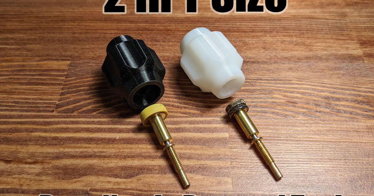 2 in 1 Size Revo Nozzle Removal Tool by BaGooN Download free STL