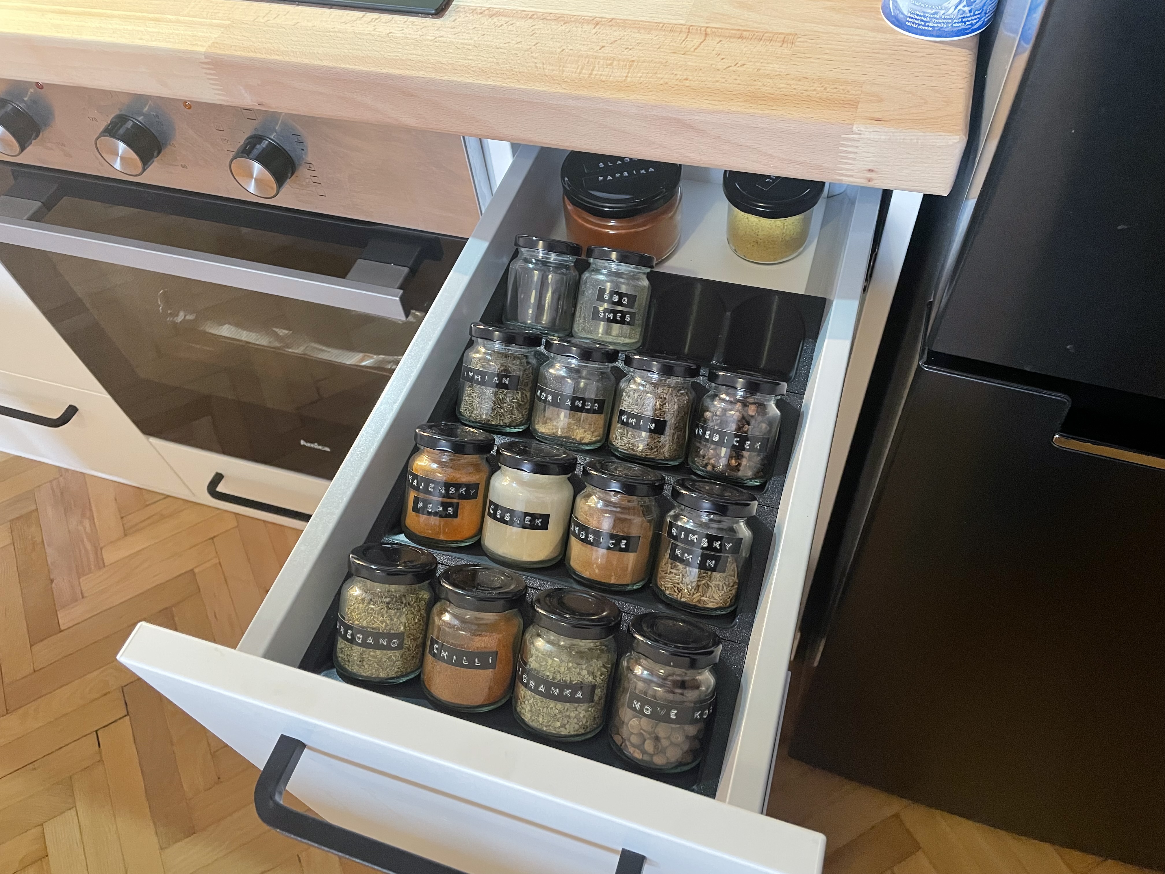 Spice jar holder