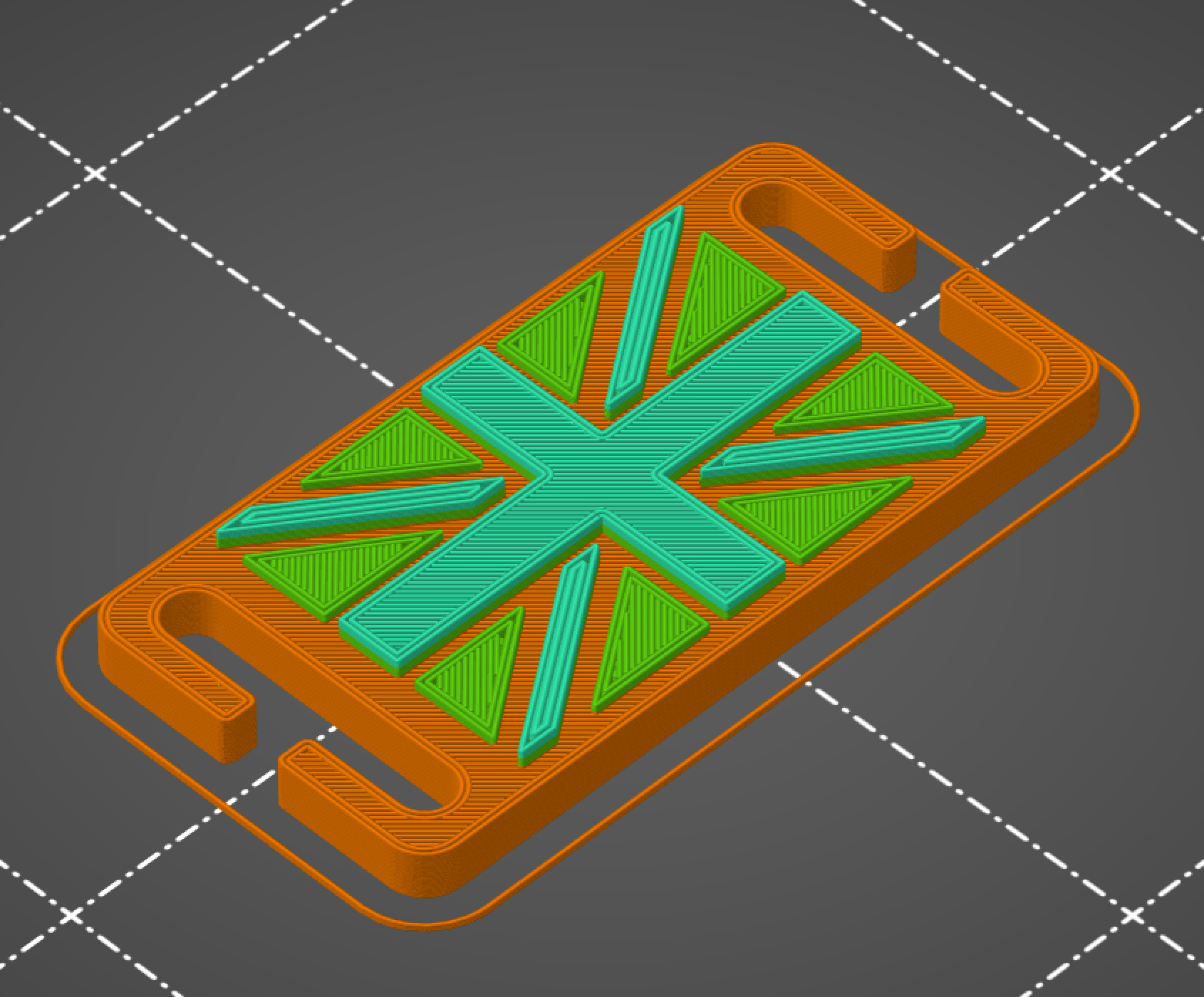 USA and UK flag molle bag decorations