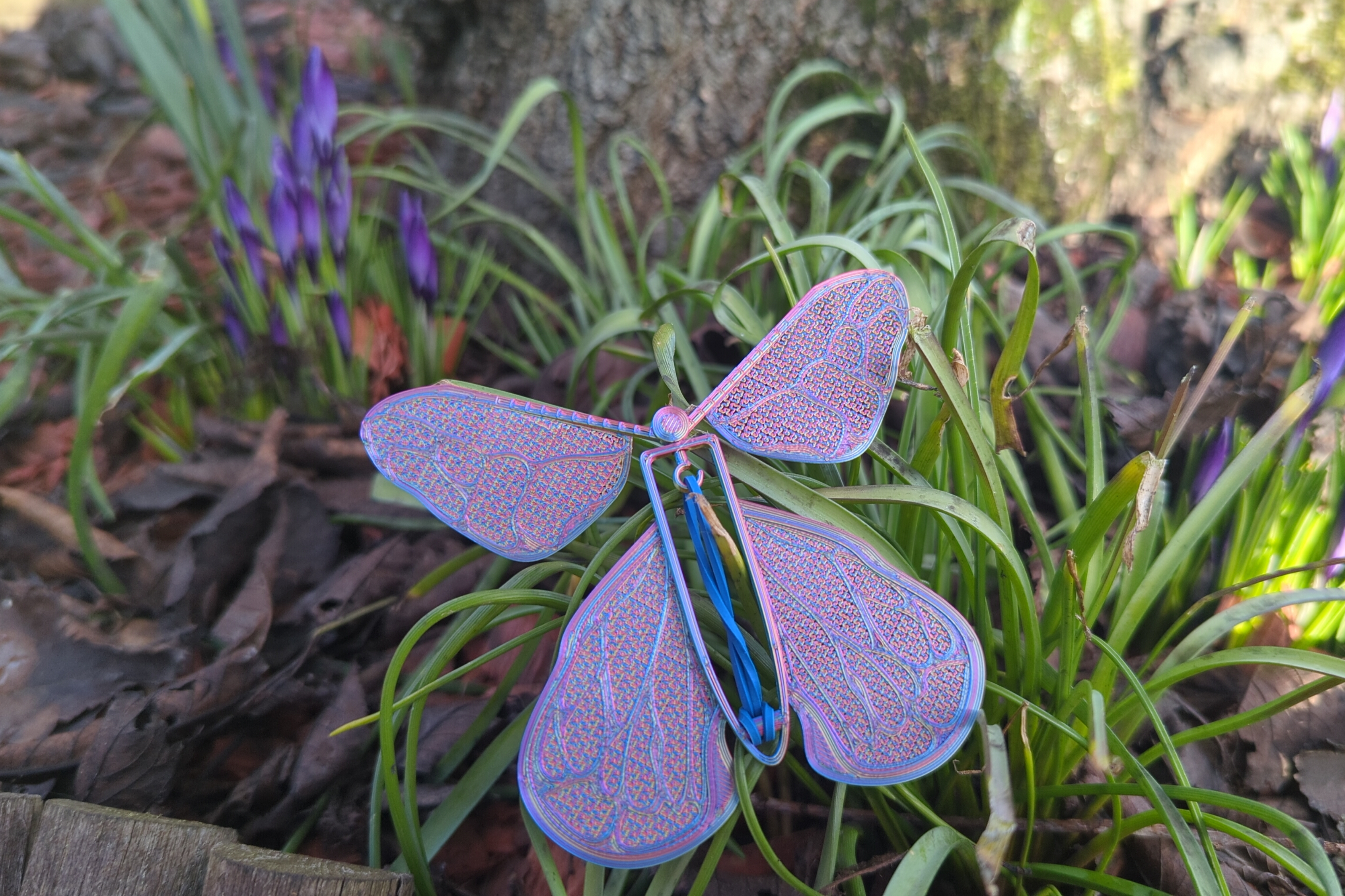 Rubberband Butterfly
