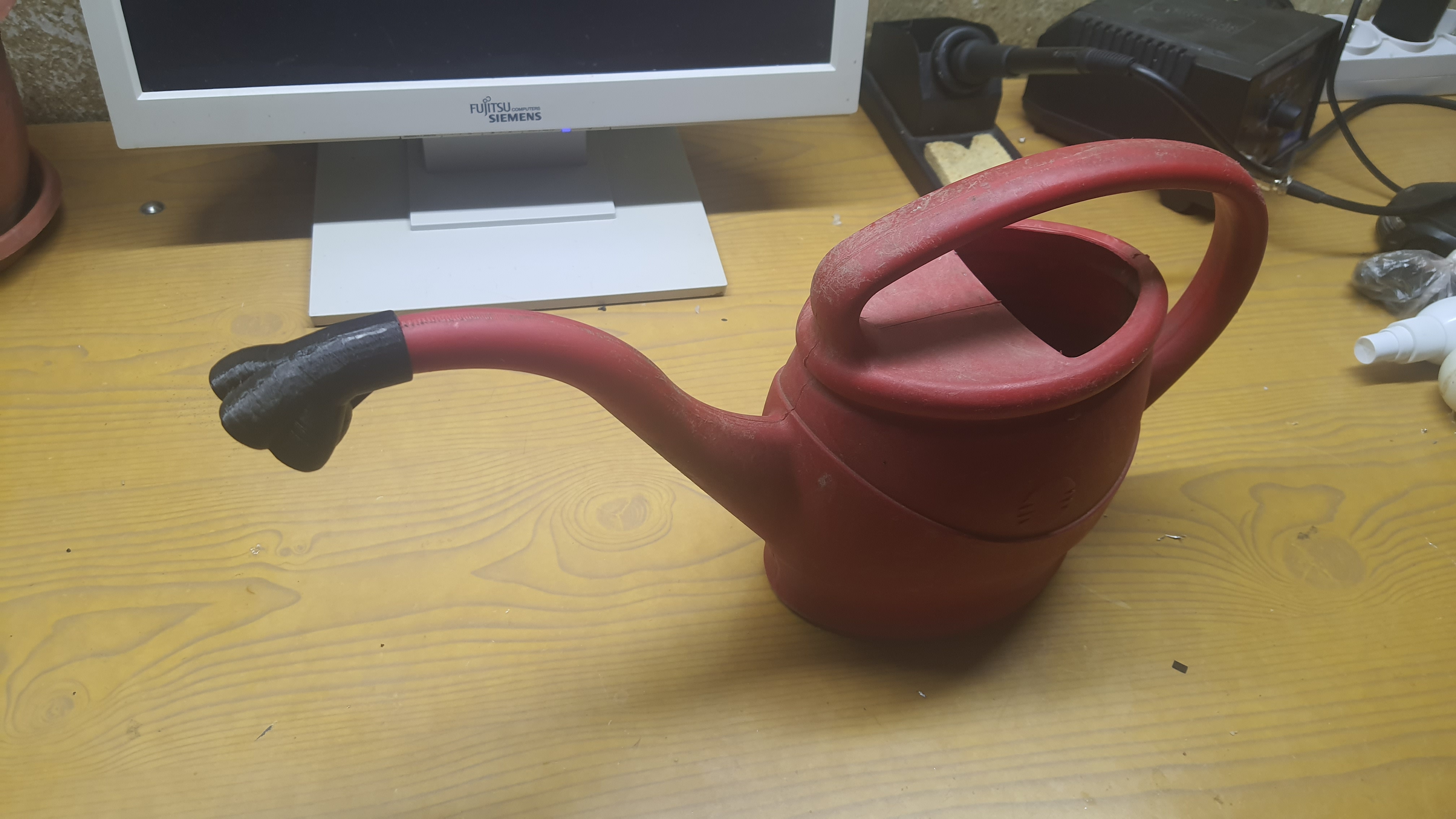 Flower watering can strainer!