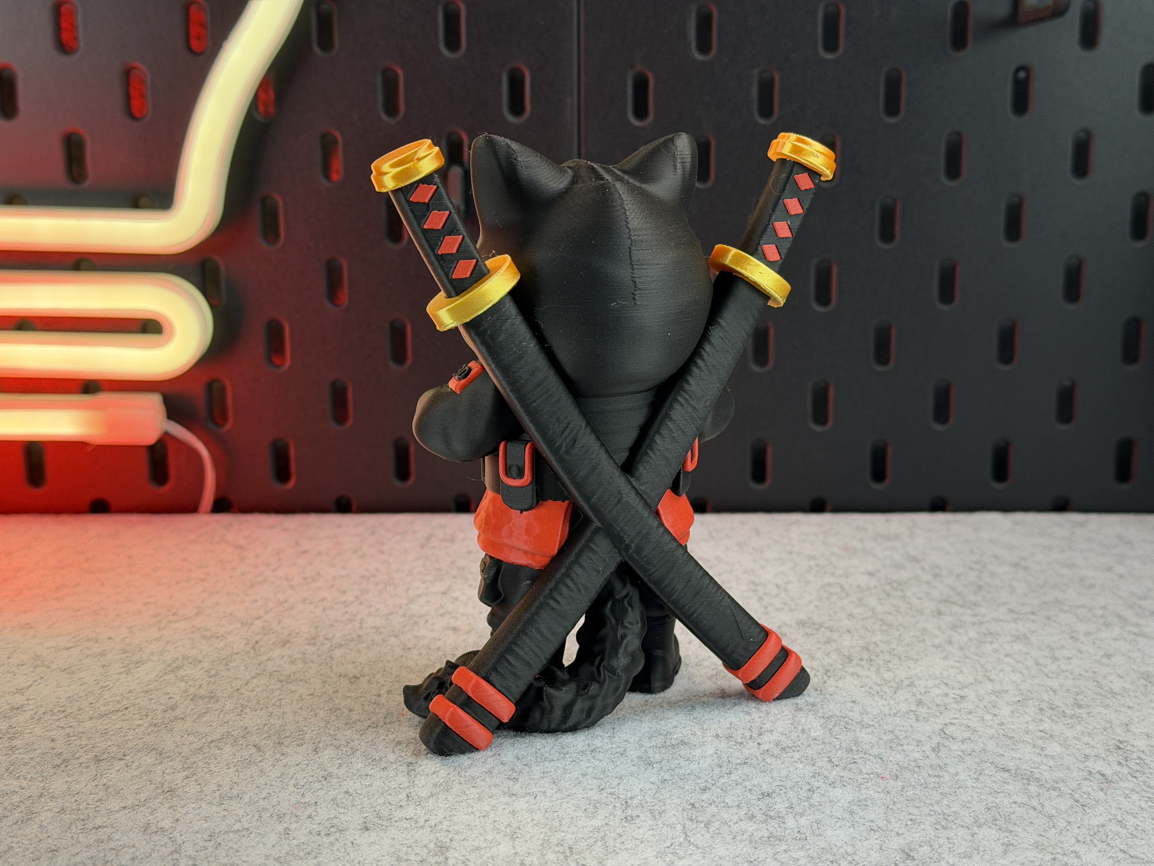 Miniatura 13 do modelo 3D Ninja Cat