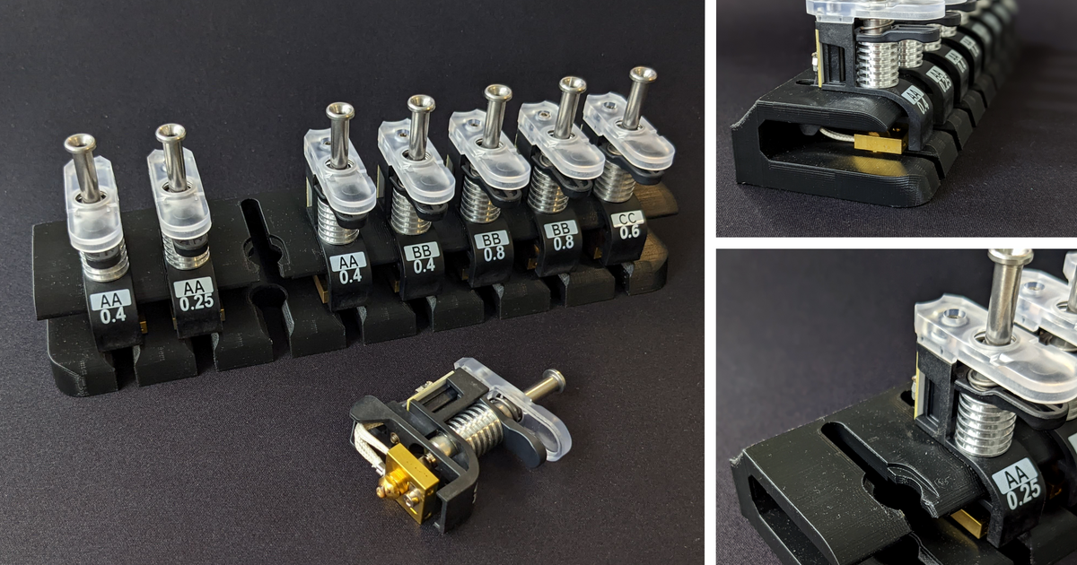 Core holder for Ultimaker Cores by MW Download free STL model